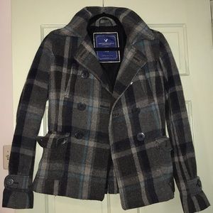 Plaid coat